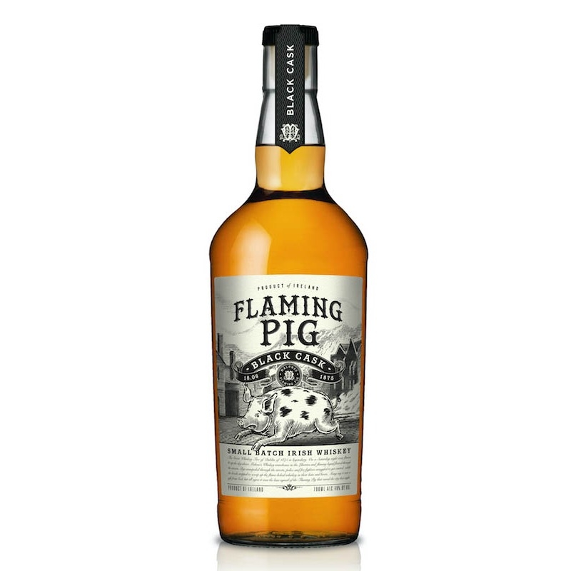 Flaming Pig Black Cask Irish Whiskey